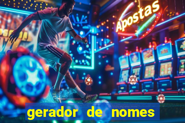 gerador de nomes para jogos